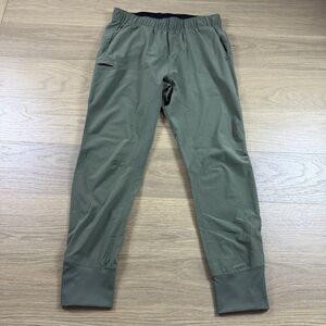 Abercrombie YPB Pants Adult Small Athleisure Jogger Ankle Zip Vented Lightweight